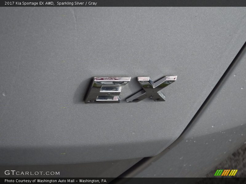 Sparkling Silver / Gray 2017 Kia Sportage EX AWD