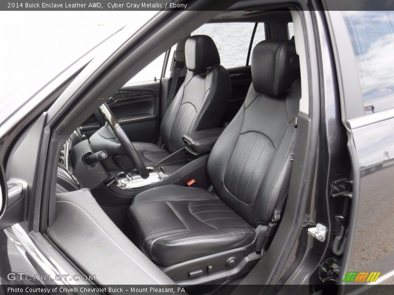 Cyber Gray Metallic / Ebony 2014 Buick Enclave Leather AWD