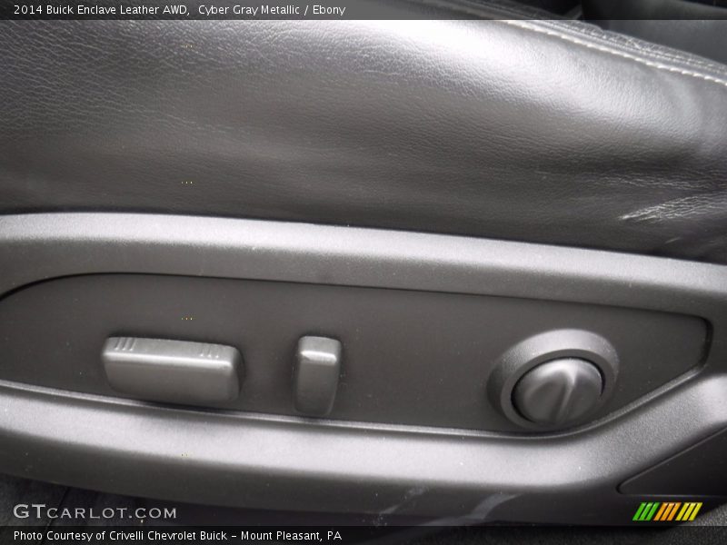 Cyber Gray Metallic / Ebony 2014 Buick Enclave Leather AWD