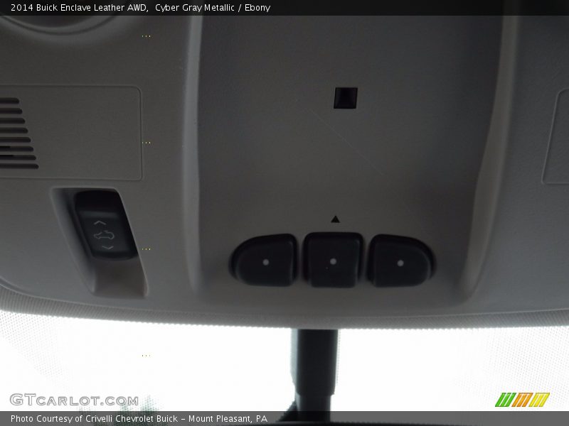 Cyber Gray Metallic / Ebony 2014 Buick Enclave Leather AWD