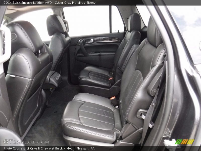 Cyber Gray Metallic / Ebony 2014 Buick Enclave Leather AWD