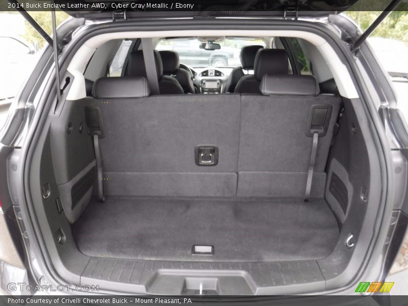 Cyber Gray Metallic / Ebony 2014 Buick Enclave Leather AWD