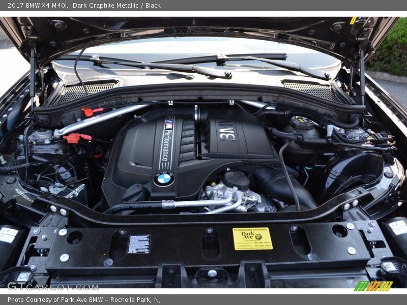 Dark Graphite Metallic / Black 2017 BMW X4 M40i