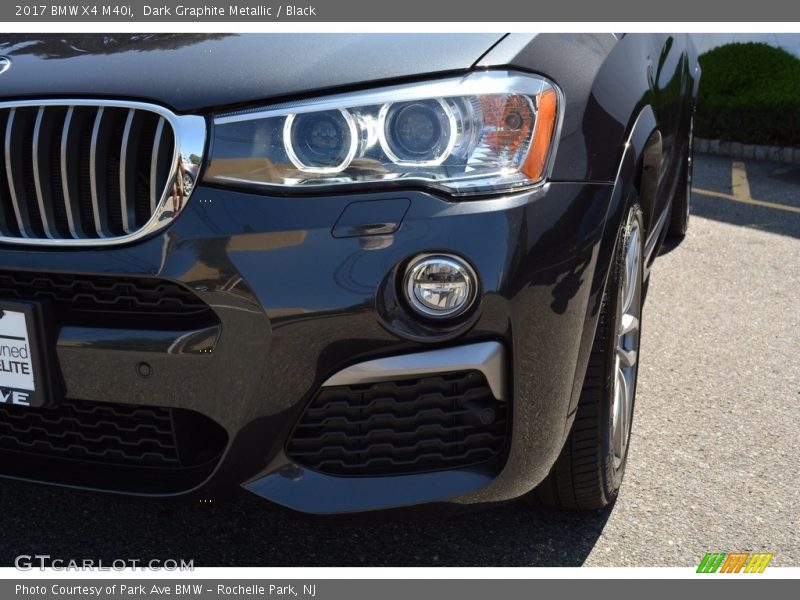 Dark Graphite Metallic / Black 2017 BMW X4 M40i