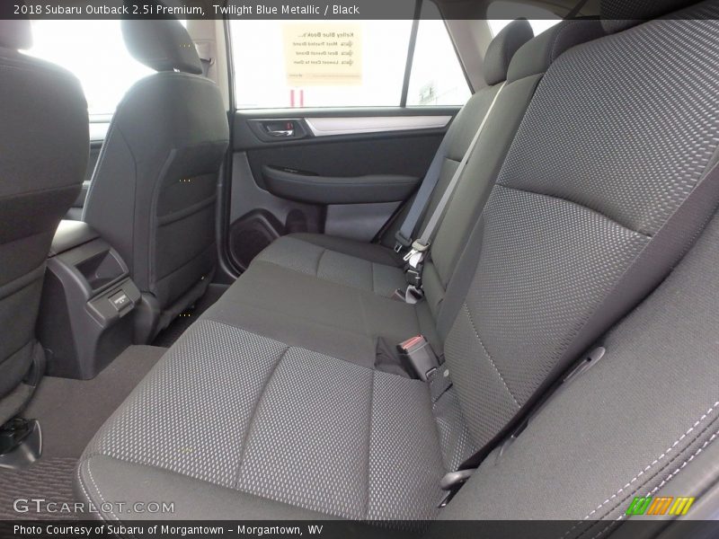 Rear Seat of 2018 Outback 2.5i Premium