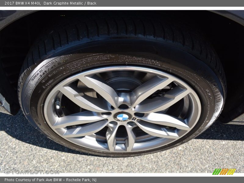 Dark Graphite Metallic / Black 2017 BMW X4 M40i
