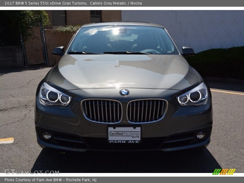 Callisto Grey Metallic / Mocha 2017 BMW 5 Series 550i xDrive Gran Turismo