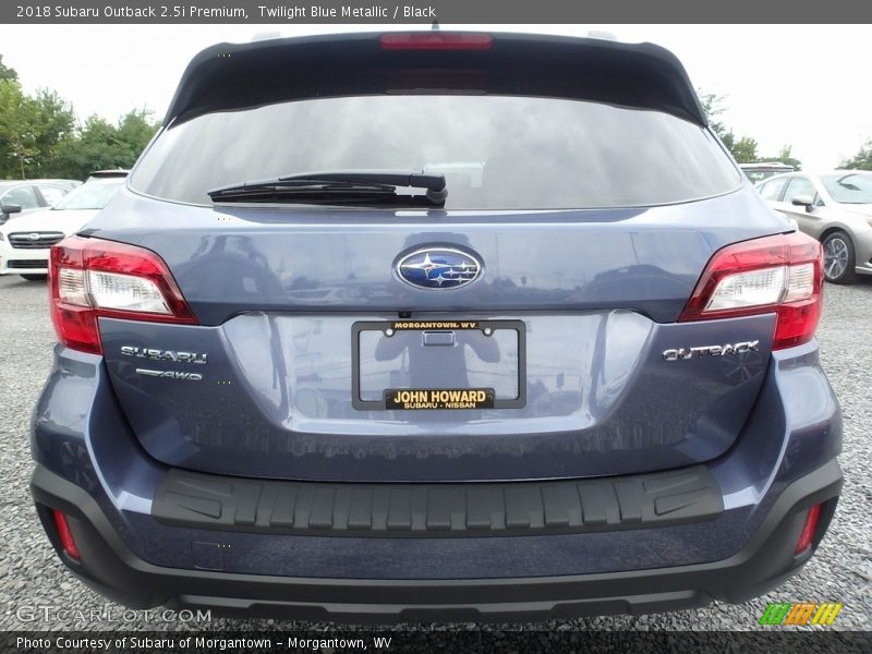 Twilight Blue Metallic / Black 2018 Subaru Outback 2.5i Premium
