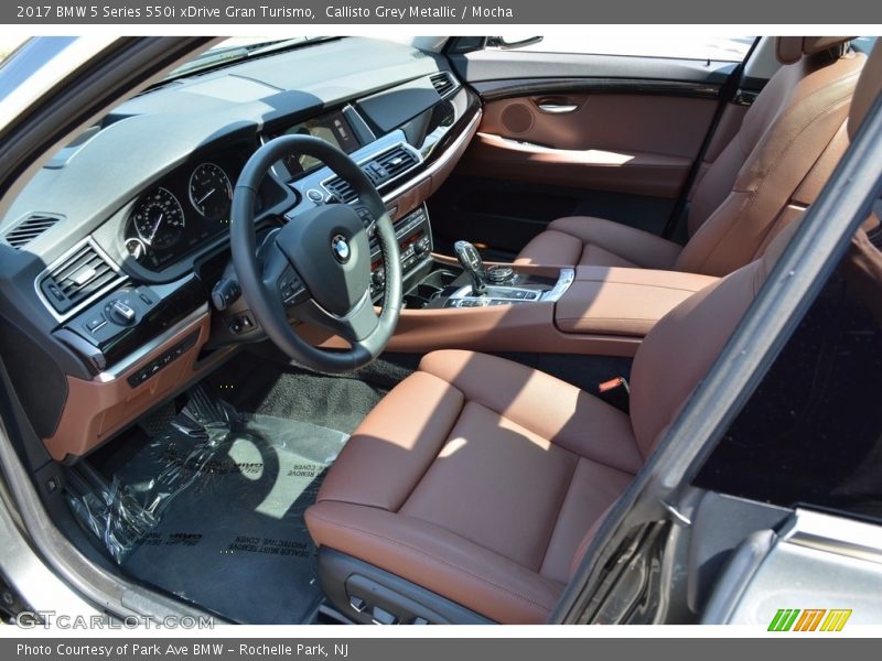 Callisto Grey Metallic / Mocha 2017 BMW 5 Series 550i xDrive Gran Turismo
