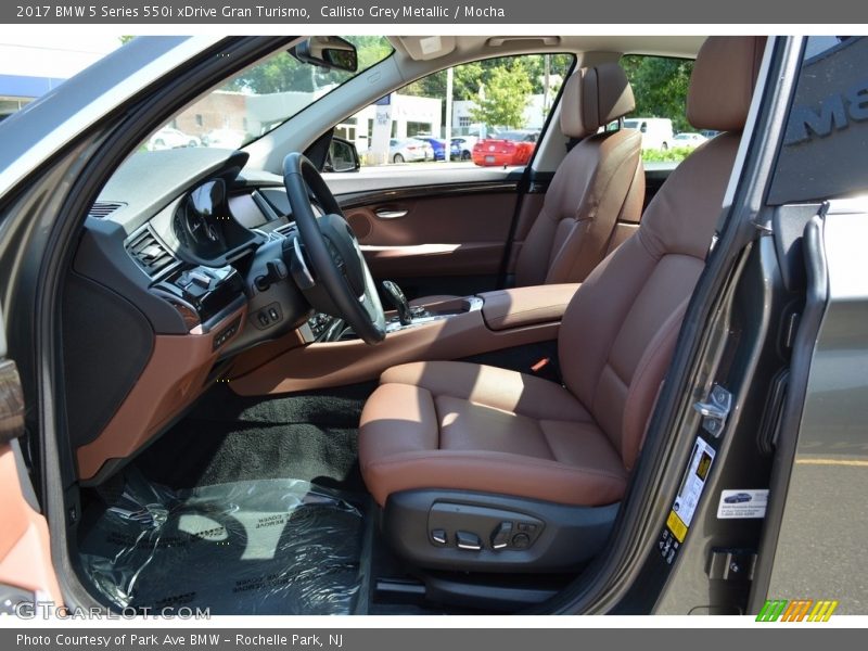 Callisto Grey Metallic / Mocha 2017 BMW 5 Series 550i xDrive Gran Turismo
