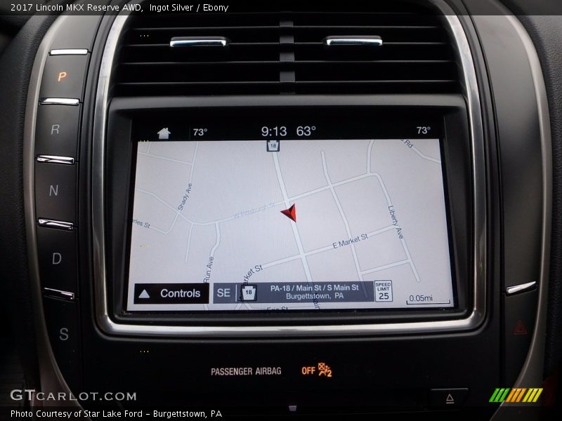 Ingot Silver / Ebony 2017 Lincoln MKX Reserve AWD