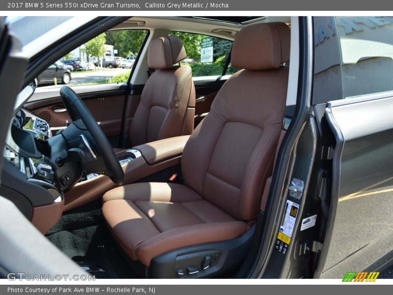 Callisto Grey Metallic / Mocha 2017 BMW 5 Series 550i xDrive Gran Turismo