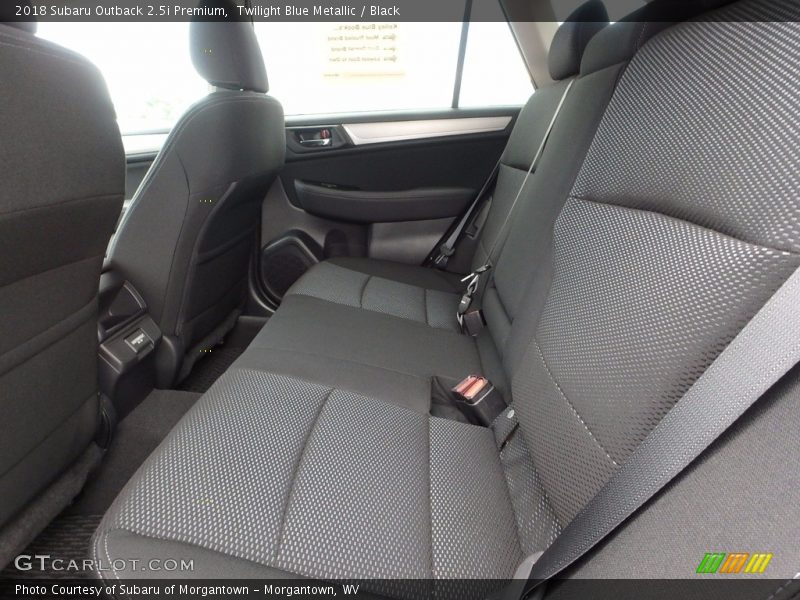 Rear Seat of 2018 Outback 2.5i Premium