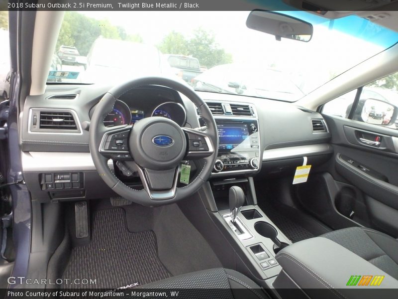  2018 Outback 2.5i Premium Black Interior