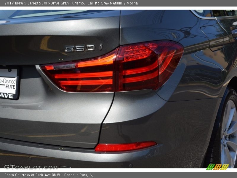 Callisto Grey Metallic / Mocha 2017 BMW 5 Series 550i xDrive Gran Turismo