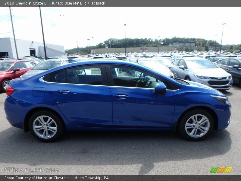 Kinetic Blue Metallic / Jet Black 2018 Chevrolet Cruze LT
