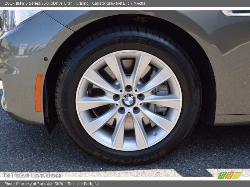 Callisto Grey Metallic / Mocha 2017 BMW 5 Series 550i xDrive Gran Turismo