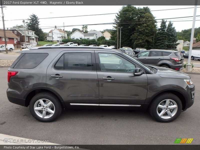 Magnetic / Ebony Black 2017 Ford Explorer XLT 4WD