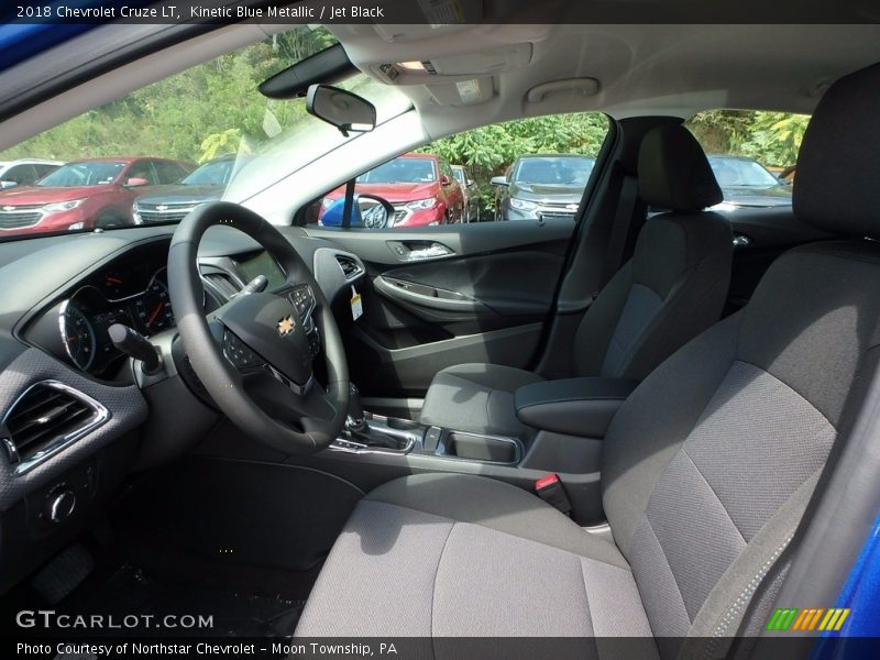 Kinetic Blue Metallic / Jet Black 2018 Chevrolet Cruze LT