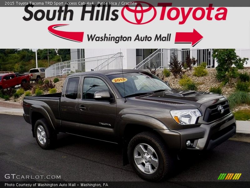 Pyrite Mica / Graphite 2015 Toyota Tacoma TRD Sport Access Cab 4x4