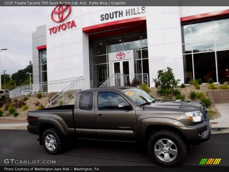 Pyrite Mica / Graphite 2015 Toyota Tacoma TRD Sport Access Cab 4x4