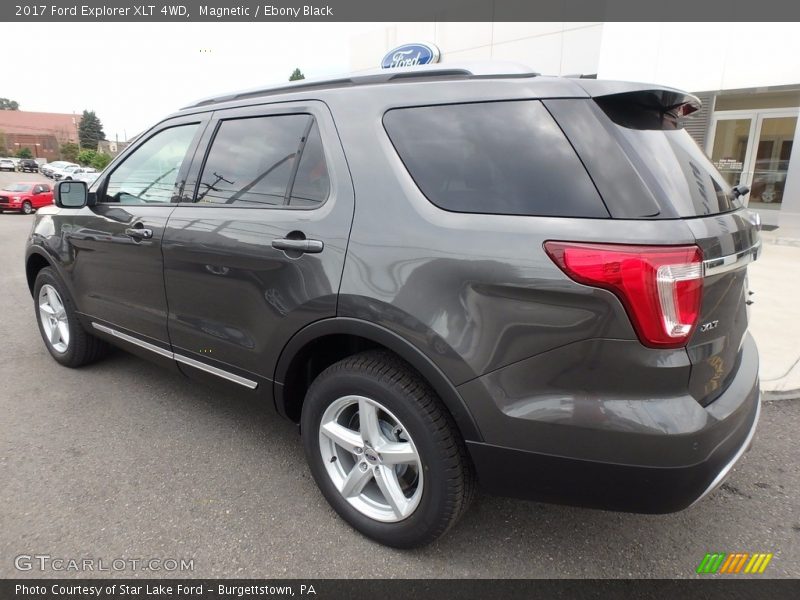 Magnetic / Ebony Black 2017 Ford Explorer XLT 4WD