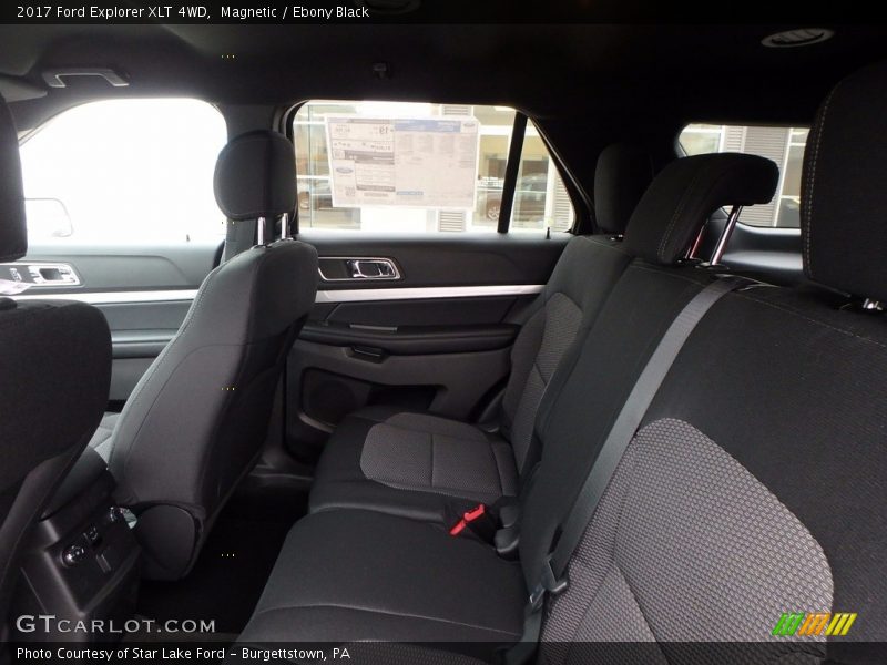 Magnetic / Ebony Black 2017 Ford Explorer XLT 4WD
