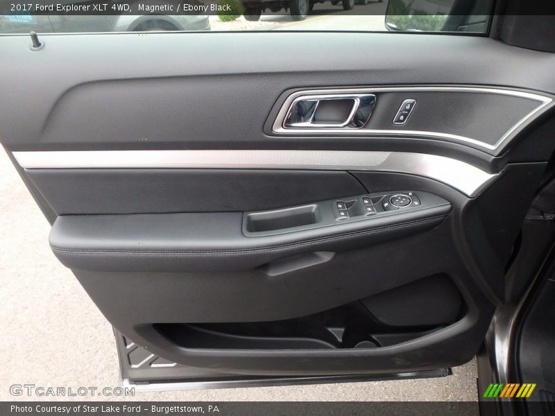 Magnetic / Ebony Black 2017 Ford Explorer XLT 4WD