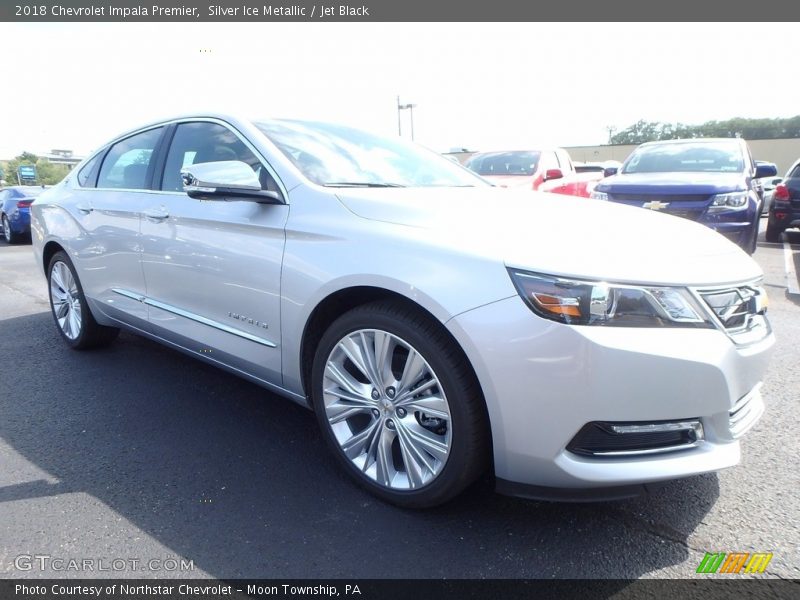 Silver Ice Metallic / Jet Black 2018 Chevrolet Impala Premier