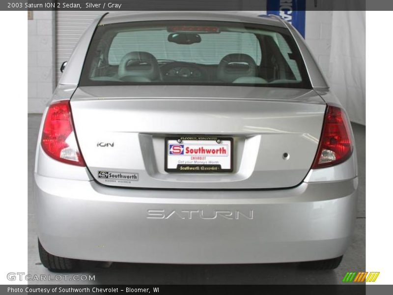 Silver / Gray 2003 Saturn ION 2 Sedan