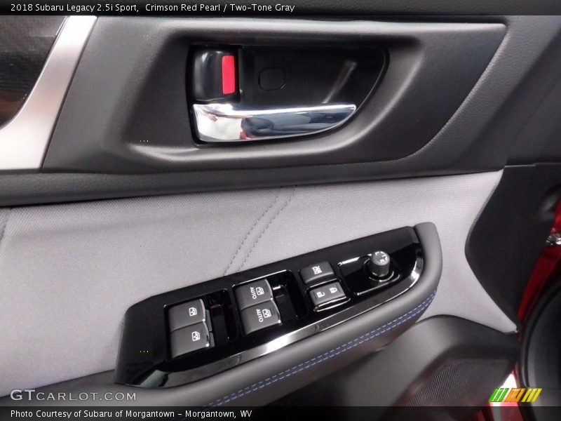Controls of 2018 Legacy 2.5i Sport