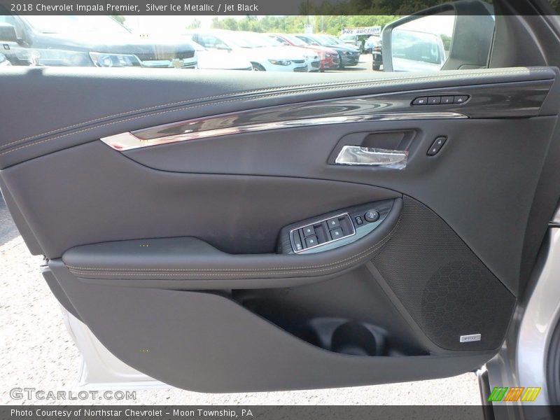 Silver Ice Metallic / Jet Black 2018 Chevrolet Impala Premier