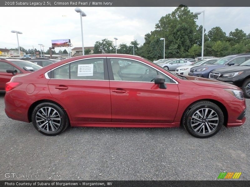  2018 Legacy 2.5i Crimson Red Pearl