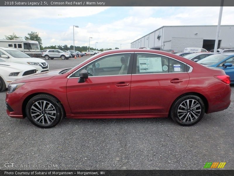 Crimson Red Pearl / Warm Ivory 2018 Subaru Legacy 2.5i
