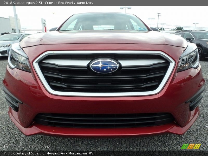 Crimson Red Pearl / Warm Ivory 2018 Subaru Legacy 2.5i