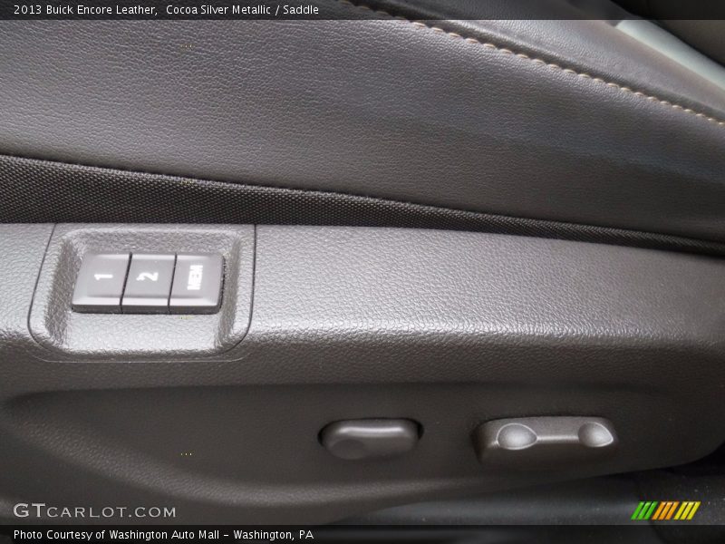 Cocoa Silver Metallic / Saddle 2013 Buick Encore Leather
