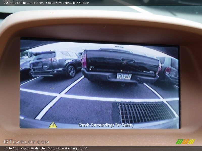 Cocoa Silver Metallic / Saddle 2013 Buick Encore Leather