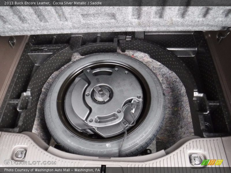 Cocoa Silver Metallic / Saddle 2013 Buick Encore Leather