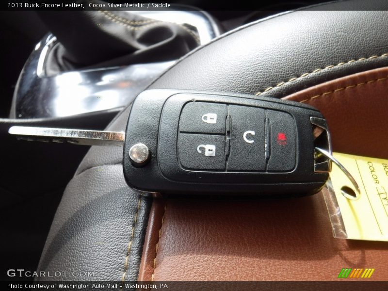 Cocoa Silver Metallic / Saddle 2013 Buick Encore Leather