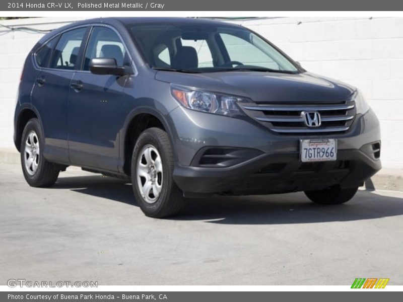 Polished Metal Metallic / Gray 2014 Honda CR-V LX
