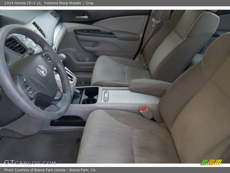 Polished Metal Metallic / Gray 2014 Honda CR-V LX