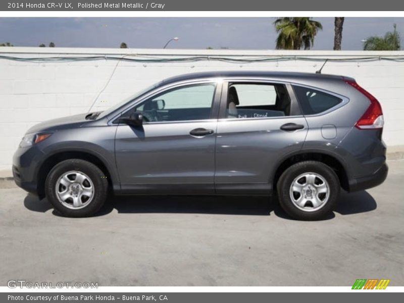 Polished Metal Metallic / Gray 2014 Honda CR-V LX