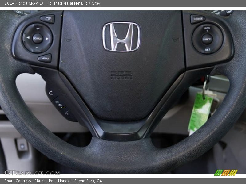 Polished Metal Metallic / Gray 2014 Honda CR-V LX