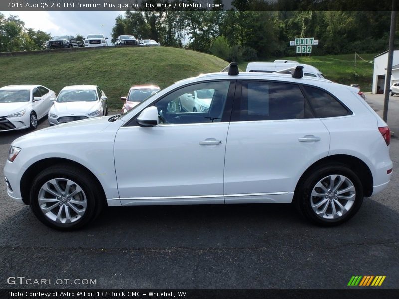 Ibis White / Chestnut Brown 2015 Audi Q5 2.0 TFSI Premium Plus quattro