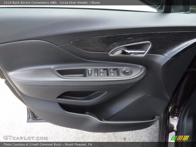Cocoa Silver Metallic / Ebony 2014 Buick Encore Convenience AWD
