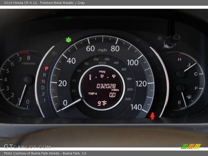 Polished Metal Metallic / Gray 2014 Honda CR-V LX