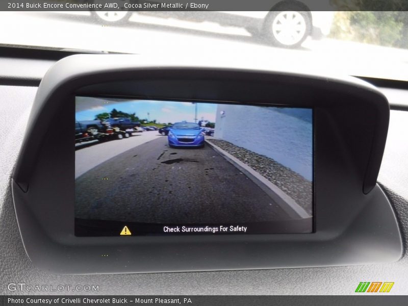 Cocoa Silver Metallic / Ebony 2014 Buick Encore Convenience AWD