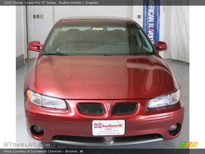 Redfire Metallic / Graphite 2002 Pontiac Grand Prix GT Sedan