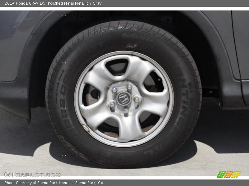 Polished Metal Metallic / Gray 2014 Honda CR-V LX