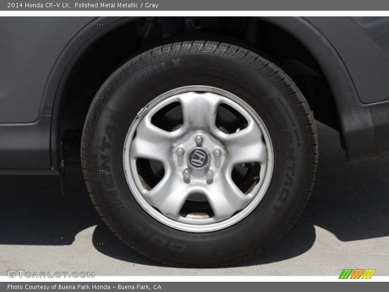 Polished Metal Metallic / Gray 2014 Honda CR-V LX